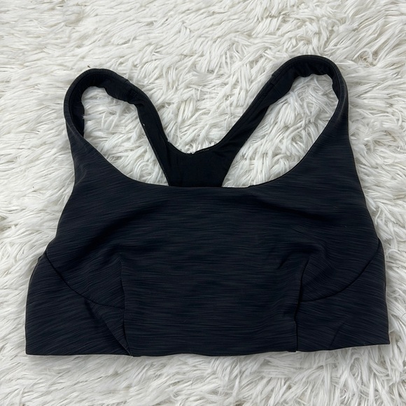 Lululemon Wunder Train Bra *Medium Support, C/D Cup Heathered Graphite Grey - Picture 1 of 4